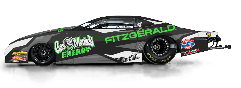 Laughlin Motorsports Pro Stock Camaro with Fitzgerald livery
