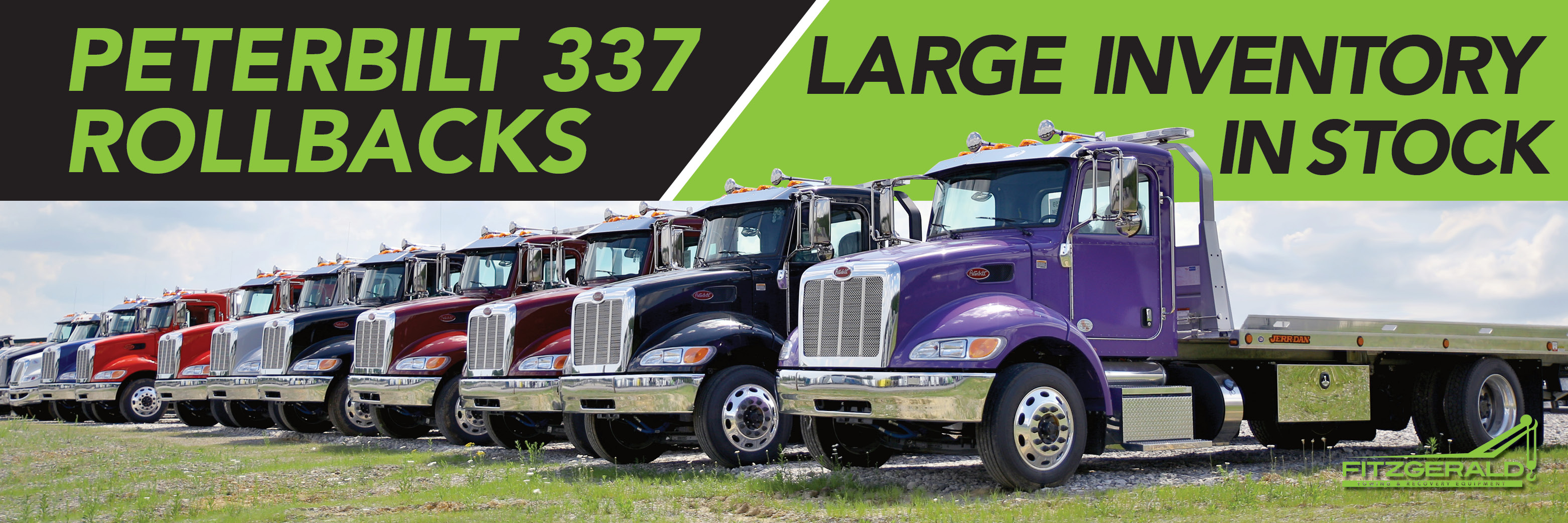 Peterbilt 337 rollbacks in stock